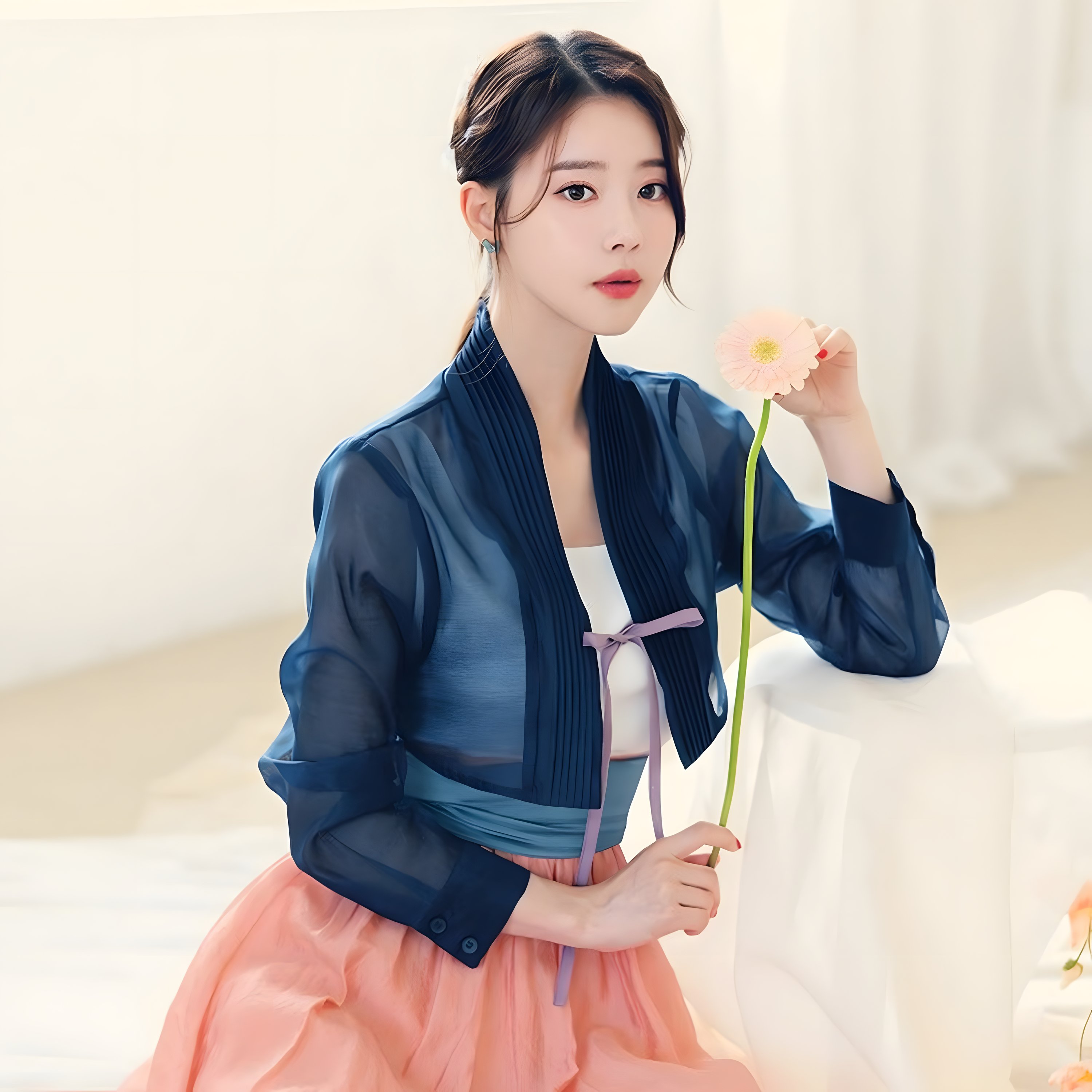 The Pureundal Organza Jeogori