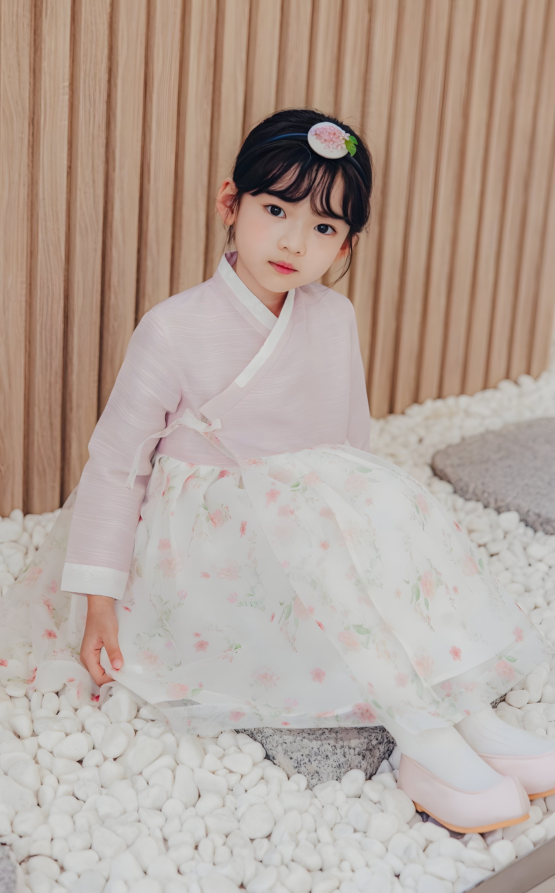 The Dalkom Girl's Hanbok Dress