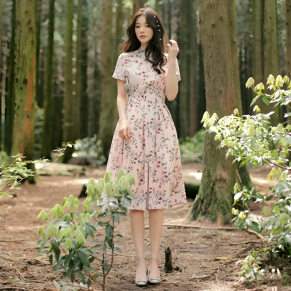 The Danmi Lifestyle Dress, dress from the collection, product photograph