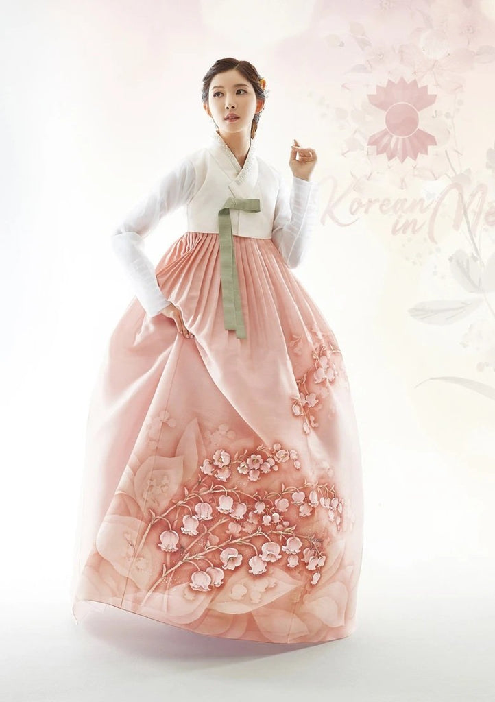 Custom bridal hanbok